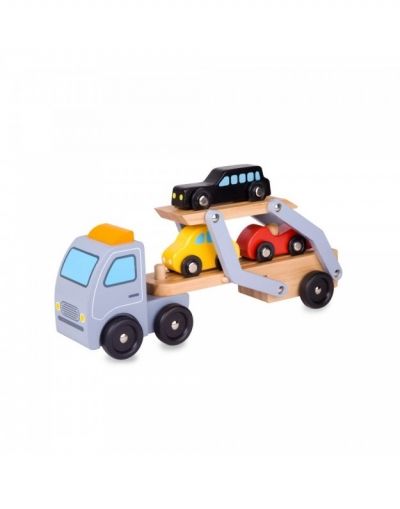 classic world, детски, дървен, автовоз, камион, камионче, колички, игра, игри, играчка, играчки