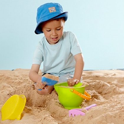 hape, плажен, комплект, формички, пясък, игра, игри, играчка, играчки