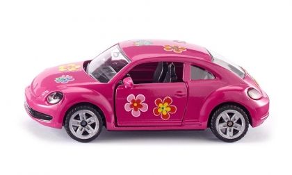 SIKU - Играчка кола VW The Beetle в розово - макет