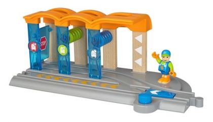 brio, умна, интерактивна, автомивка, влак, влакове, игра, игри, играчка, играчки