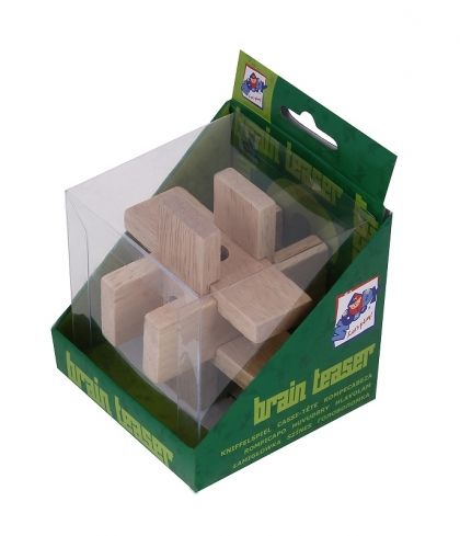 Woody - Главоблъсканица "Блокчета" 3D дървен пъзел игра