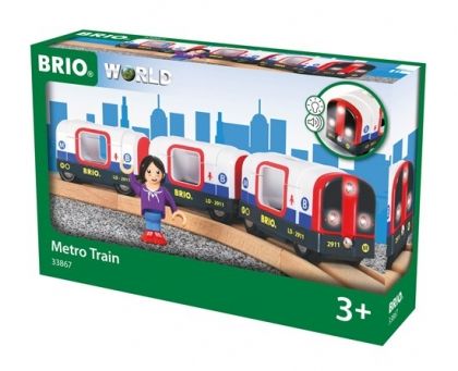 Brio - Метро влак с пътници 