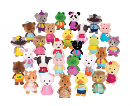 li`l woodzeez, фигурки, в, жълъд, животни, животинки, колекция, колекциониране, игра, игри, играчка, играчки