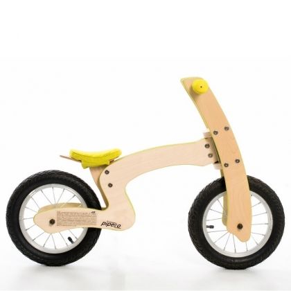 Pipello - Дървено колело без педали Z - Зелено