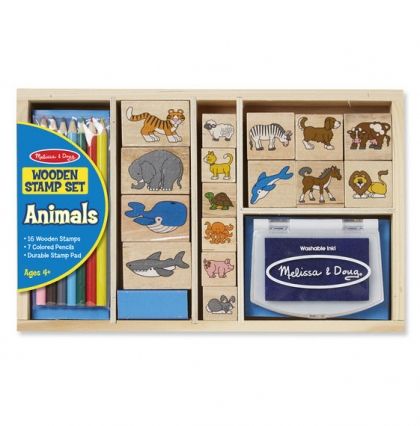 Ето и печати за малките любителите на животни. Вашето дете може да избира между изображения на диви и домашни животни от сушата и морето. 