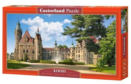 Castorland, замък, Мозна, Полша, пъзел, пъзели, puzzles, пъзелите, пъзели