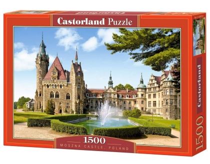 Castorland, Мошна, Полша, замък, пъзел, пъзели, puzzles, пъзелите, пъзели