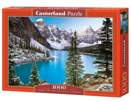 Castorland, Скалистите планини, Канада, езеро, планини, планина, природа, пъзел, пъзели, puzzles, пъзелите, пъзели 