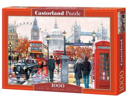 Castorland, Лондон, Англия, колаж, пъзел, пъзели, puzzles, пъзелите, пъзели