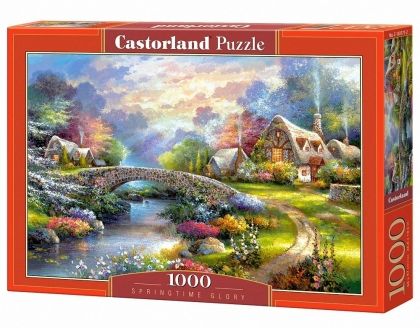 Castorland, пролет, цветове, красота, пъзел, пъзели, puzzles, пъзелите, пъзели