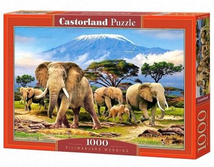 Castorland, Килиманджаро, Танзания, пъзел, пъзели, puzzles, пъзелите, пъзели