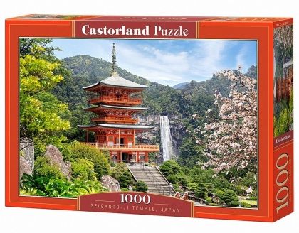Castorland, храм, храмът Сейганто-джи, Япония, пъзел, пъзели, puzzles, пъзелите, пъзели
