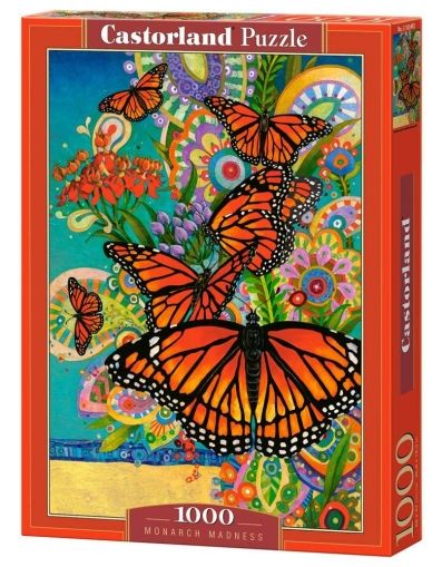 Castorland, пеперуда, пеперуди, монарх, пеперуда монарх, пъзел, пъзели, puzzles, пъзелите, пъзели