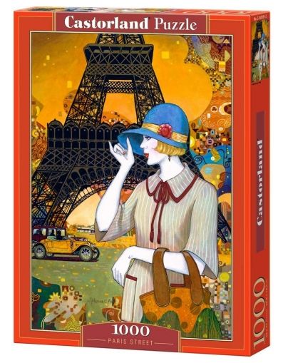 Castorland, Париж, Франция, улици, пъзел, пъзели, puzzles, пъзелите, пъзели