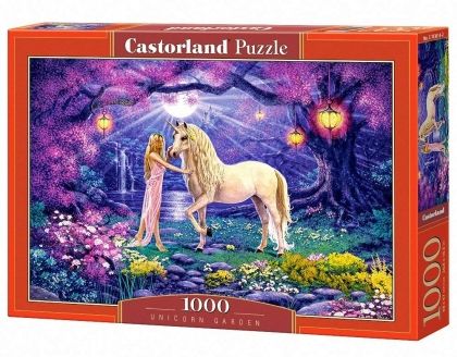 Castorland, еднорог, градина, приказка, приказно, пъзел, пъзели, puzzles, пъзелите, пъзели 