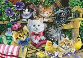 anatolian, пъзел, пъзели, puzzle, puzzles, забавен, забавни, весели котета, сладки котета, котенце, коте, котета, патенца, патета