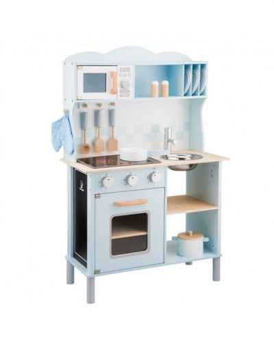 New Classic Toys, дървена кухня, детска кухня, кухня в комплект, кухня 