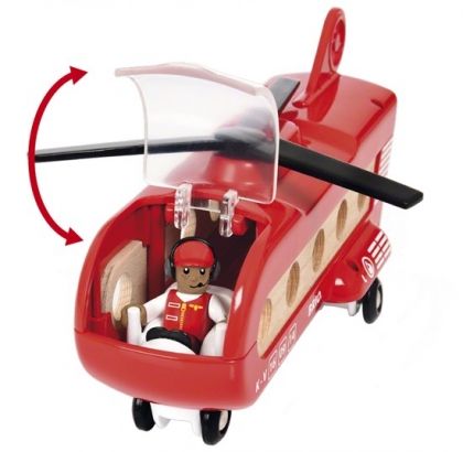 brio, дървена играчка, карго хеликоптер, карго, хеликоптер, товар, дървен хеликоптер, игра, игри, играчка, играчки