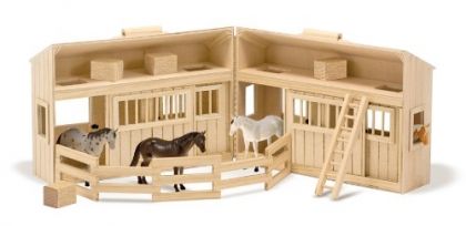 melissa & doug, дървена играчка, сгъваема конюшня, конюшня, дървена конюшня, кон, коне, кончета, дървена игра, игра, игри, играчка, играчки