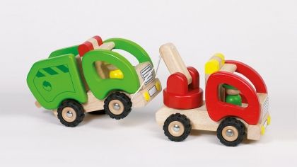 Goki, детска дървена играчка, пътна помощ, дървено камионче, образователна играчка, обучителна играчка, креативна играчка, играчка, играчки, игри, игра 