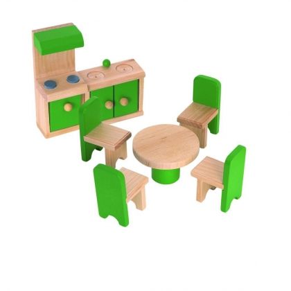 Woody - Детска дървена играчка - Кухня и трапезария