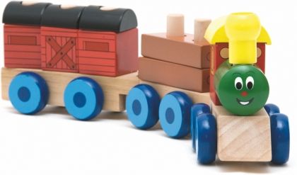 Woody, Дидактически, влак, Веселото, влакче, играчка, играчки, игри, игра