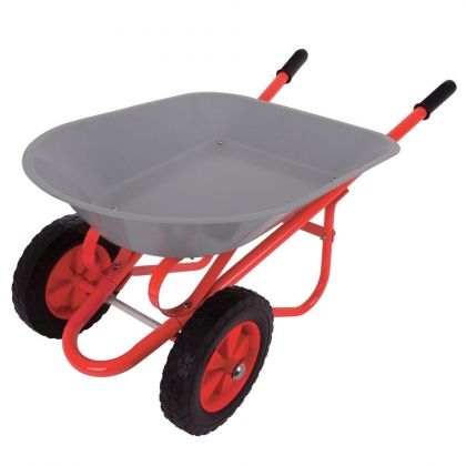 bigjigs, детска ръчна количка, ръчна количка, градинарска количка, строителна количка, количка, игра, игри, играчка, играчки