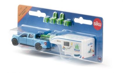 Siku - Комплект - Къмпинг в дивата природа с Пикап Ford F150