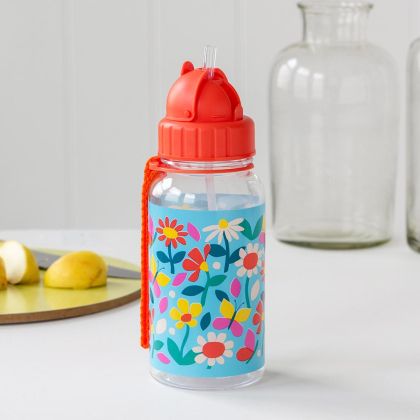 Rex London - Детска бутилка за вода - Градински пеперуди