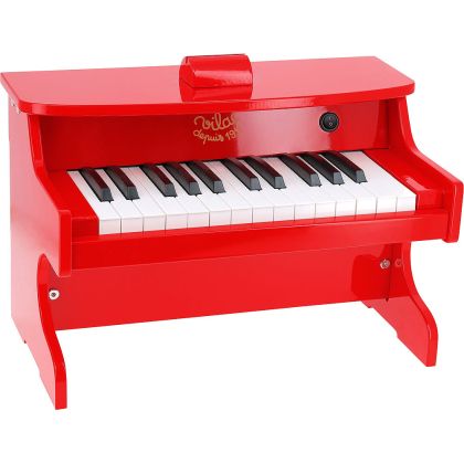 Червено електрическо детско пиано - Vilac