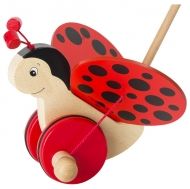 Goki - Дървена играчка за бутане – Калинка