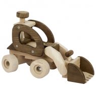 Goki - Дървена играчка - Колесен товарач