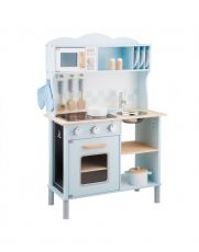 New Classic Toys - Дървена детска кухня - Синя 