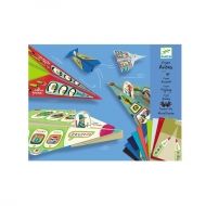 Djeco - Творчески комплект оригами - Направи чудесни самолети