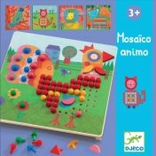 Djeco - Kреативна играчка - Mозайка - Животни