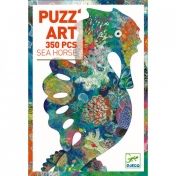 DJECO, art, puzzle, пъзел, арт, морско конче, игра, игри, играчка, играчки