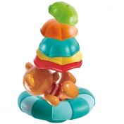 Hape - Играчка за баня мече Теди с разноцветен чадър  
