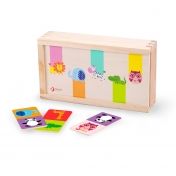 classic world, дървена, игра, домино, диви, животни, игри, играчка, играчки