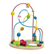 hape, дървена, играчка, координация, лабиринт, костер, игра, игри, играчки