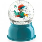 djeco, красива, нощна, лампа, преспапие, самолет, игра, игри, играчка, играчки