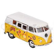 Welly - Метална количка играчка Volkswagen Classic Bus (1962)