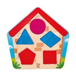 hape, дървен, пъзел, кой, е, в, къщата, къща, животни, забавен, пъзели, игра, игри, играчка, играчки