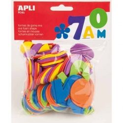 Apli, меки цветни цифри, от ЕВА гума, 120 броя