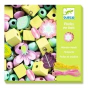 djeco, създай бижута, творчески комплект, листа и цветя, листа, цветя, бижу, бижута, гердан, гривна, игра, игри, играчка, играчки