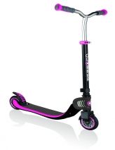 globber, тротинетка flow foldable 125, тротинетка, flow 125, черно с розово, розова, играчка, за, навън, игра, игри, играчки