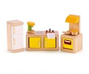 Hape, комплект, обзавеждане, за, кухня, играчка, играчки, игри, игра 