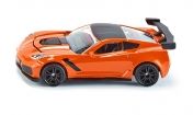 Siku, Метална играчка, метална количка, спортна кола Chevrolet Corvette ZR1, спортна количка, спортна кола, игра, игри, играчка, играчки