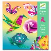 Djeco, Творчески комплект, Направи оригами, Тропика, оригами, творчество с хартия, хартия, творчество