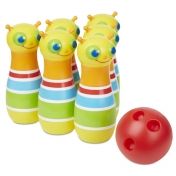 Melissa & Doug, Детски боулинг, Буболечки, боулинг за деца, боулинг, кегли, игра, игри, играчка, играчки