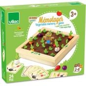Vilac, мемо игра ,земеделие, игра, мемо игра за запомняне, градина, игра с карти, игра, игри, играчка, играчки  
